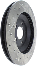 Load image into Gallery viewer, StopTech 94-04 Ford Mustang SVT Cobra Slotted &amp; Drilled Sport Front Right Brake Rotor
