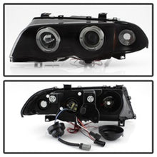 Load image into Gallery viewer, Spyder 99-01 BMW E46 3 Series 4DR Projector Headlights 1PC LED Halo (PRO-YD-BMWE46-4D-HL-AM-BSM)
