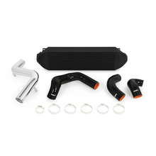 Load image into Gallery viewer, Mishimoto 2013+ Ford Focus ST Black Intercooler w/ Polished Pipes
