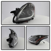 Load image into Gallery viewer, Spyder Nissan Altima 4Dr 10-12 Projector Headlights Light DRL LED Halo Blk PRO-YD-NA104D-LTDRL-BK
