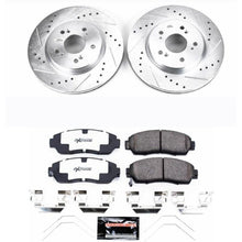 Load image into Gallery viewer, Power Stop 12-15 Honda Crosstour Front Z26 Street Warrior Brake Kit
