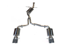 Load image into Gallery viewer, AWE Tuning Audi B8 A5 2.0T Touring Edition Exhaust - Quad Outlet Diamond Black Tips
