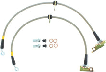 Load image into Gallery viewer, StopTech 11-15 Honda CR-Z / 09-14 Honda Fit Stainless Steel Front Brake Lines
