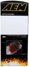 Load image into Gallery viewer, AEM 08 Chevy Express Van 4.8/6.0L V8 3.313in ID x 5.313in OD x 13.25in H Replacement DryFlow Filter
