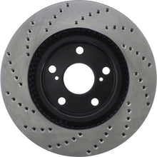 Load image into Gallery viewer, StopTech 07-13 Lexus ES 250/ES 300/ ES330/ES350 SportStop Drilled Left CRYO Front Rotor
