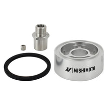 Load image into Gallery viewer, Mishimoto Oil Filter Spacer 32mm 3/4  - 16 Thread - Silver
