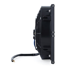 Load image into Gallery viewer, Mishimoto Universal 10in. Heavy-Duty Oil Cooler Fan Shroud - Micro Wrinkle Black
