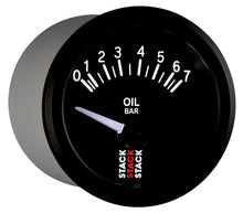 Load image into Gallery viewer, Autometer Stack 52mm 0-7 Bar M10 (M) Electric Oil Pressure Gauge - Black

