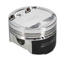 Load image into Gallery viewer, Manley 03-06 Evo 8/9 (7 Bolt 4G63T) 86mm +1mm Over Bore 8.5:1 Dish Pistons w/ Rings
