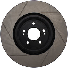 Load image into Gallery viewer, StopTech Power Slot 08-09 Evo 10 Slotted Left Front Rotor
