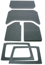 Load image into Gallery viewer, DEI 11-18 Jeep Wrangler JK 4-Door Boom Mat Complete Headliner Kit - 6 Piece - Gray
