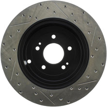 Load image into Gallery viewer, StopTech 10 Hyundai Genesis Coupe w/ Factory Brembo Slotted &amp; Drilled Right Rear Rotor
