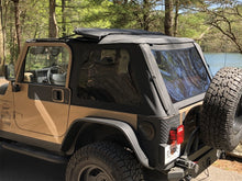 Load image into Gallery viewer, Rampage 18-21 Jeep Wrangler (JL) Unlimited Frameless TrailView Fastback Soft Top Kit - Black Diamond
