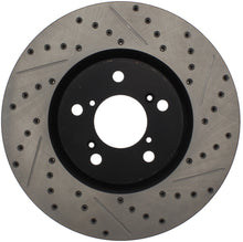 Load image into Gallery viewer, StopTech 07-08 Acura MDX SportStop Slotted &amp; Drilled Right Front Rotor
