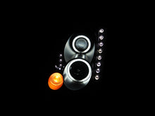 Load image into Gallery viewer, ANZO 2003-2007 Infiniti G35 Projector Headlights w/ Halo Black (CCFL) (HID Compatible)
