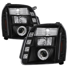 Load image into Gallery viewer, Spyder GMC Yukon 07-14/GMC Yukon Denali 07-14Projector Headlights LED Halo LED Blk PRO-YD-GY07-HL-BK
