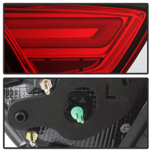 Load image into Gallery viewer, xTune 14-18 Chevy Impala (Excl 14-16 Limited) LED Tail Lights - Red Clear (ALT-JH-CIM14-LBLED-RC)
