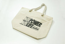 Load image into Gallery viewer, HKS No Power No Life Canvas Tote Bag
