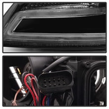 Load image into Gallery viewer, Spyder Audi A4 09-12 Projector Headlights Halogen Model Only - DRL LED Black PRO-YD-AA408-DRL-BK
