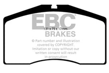 Load image into Gallery viewer, EBC 93-95 Porsche 911 (964) 3.6 Turbo Bluestuff Front Brake Pads
