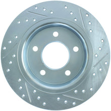Load image into Gallery viewer, StopTech Select Sport 09-13 Mazda 3 Slotted &amp; Drilled Right Rear Brake Rotor
