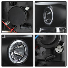 Load image into Gallery viewer, Spyder Chevy Silverado 1500 07-13 Projector Headlights LED Halo LED Blk PRO-YD-CS07-HL-BK
