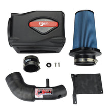 Load image into Gallery viewer, Injen 07-09 Wrangler 3.8L V6 w/ Box Wrinkle Black Power-Flow Air Intake System
