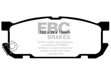 Load image into Gallery viewer, EBC 01-03 Mazda Miata MX5 1.8 (Sports Suspension) Greenstuff Rear Brake Pads
