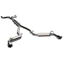 Load image into Gallery viewer, QTP 14-15 Chevrolet Camaro SS 6.2L 304SS AR3 Cat-Back Exhaust w/4.5in Tips
