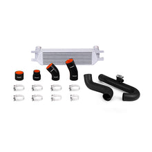 Load image into Gallery viewer, Mishimoto 2015 Ford Mustang EcoBoost Performance Intercooler Kit - Silver Core Wrinkle Black Pipes
