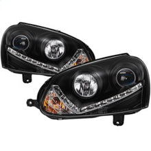Load image into Gallery viewer, Spyder Volkswagen GTI 06-09/Jetta 06-09 Halogen Model Only - DRL Black PRO-YD-VG06-DRL-BK
