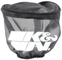 Load image into Gallery viewer, K&amp;N Air Filter Wrap Black Oval Tapered 3.75in Base I/S Width x 2.5in Top I/S Width x 2.75in H
