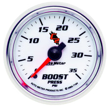 Load image into Gallery viewer, Autometer C2 52mm 0-35 PSI Mechanical Boost Gauge

