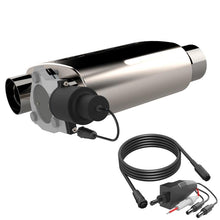 Load image into Gallery viewer, QTP 3in Weld-On 304SS Screamer Muffler Short Case w/Bolt-On QTEC Electric Cutout
