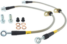 Load image into Gallery viewer, StopTech 08-10 Toyota Land Cruiser Front Stainless Steel Brake Line Kit
