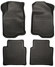 Load image into Gallery viewer, Husky Liners 08-12 Chevy Malibu/07-09 Saturn Aura WeatherBeater Combo Black Floor Liners
