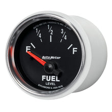 Load image into Gallery viewer, AutoMeter Gauge Fuel Level 2-1/16in. 240 Ohm(e) to 33 Ohm(f) Elec Gs
