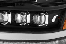 Load image into Gallery viewer, AlphaRex 19-20 Ram 1500HD NOVA LED Proj Headlight Plank Style Matte Blk w/Activ Light/Seq Signal/DRL
