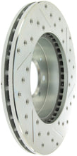 Load image into Gallery viewer, StopTech Select Sport 90-01 Acura Integra (exc. Type R) Slotted and Drilled Right Front Rotor

