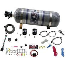 Load image into Gallery viewer, Nitrous Express 11-15 Ford Mustang GT 5.0L Coyote Single Nozzle Nitrous Kit (35-150HP) w/Comp Bottle
