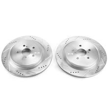 Load image into Gallery viewer, Power Stop 16-19 Lexus RX350 Rear Evolution Drilled &amp; Slotted Rotors - Pair
