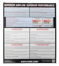 Load image into Gallery viewer, K&amp;N Replacement Air Filter 11.75in O/S Length x 9in O/S Width x 1.188in H for 13 Hyundai Santa Fe
