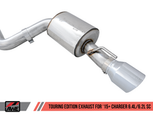 Load image into Gallery viewer, AWE Tuning 2015+ Dodge Charger 6.4L/6.2L SC Non-Resonated Touring Edition Exhaust - Silver Tips
