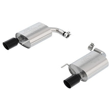 Load image into Gallery viewer, Ford Racing 2018 Mustang 2.3L Ecoboost Touring Muffler Kit - Black Chrome Tips
