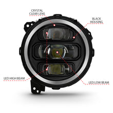 Load image into Gallery viewer, ANZO 2018-2019 Jeep Wrangler Full Led ProjectorH.L Black
