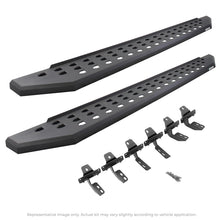 Load image into Gallery viewer, Go Rhino 2022 Toyota Tundra Crew Max 4dr RB20 Kit w/RB20 Running Board + Brkts - Tex. Blk
