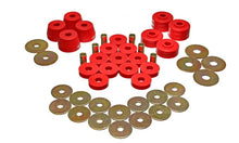 Load image into Gallery viewer, Energy Suspension Body Mount Bushing Sets - Red
