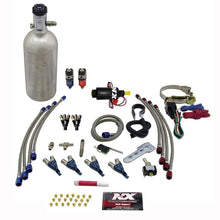 Load image into Gallery viewer, Nitrous Express 4 Cyl Piranha Nitrous Kit (For EFI Applications) w/1.4lb Bottle
