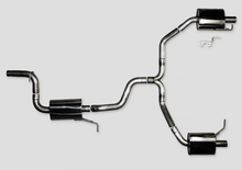 Load image into Gallery viewer, AWE Tuning VW CC Touring Edition Exhaust Dual Outlet - Diamond Black Tips
