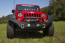 Load image into Gallery viewer, Rugged Ridge Spartan Front Bumper HCE W/Overrider 07-18 Jeep Wrangler JK
